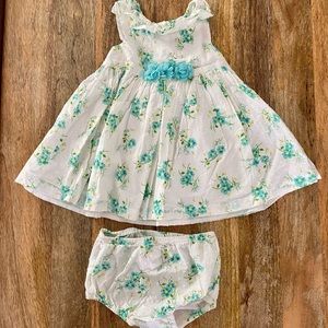 Little Me baby dress with panty